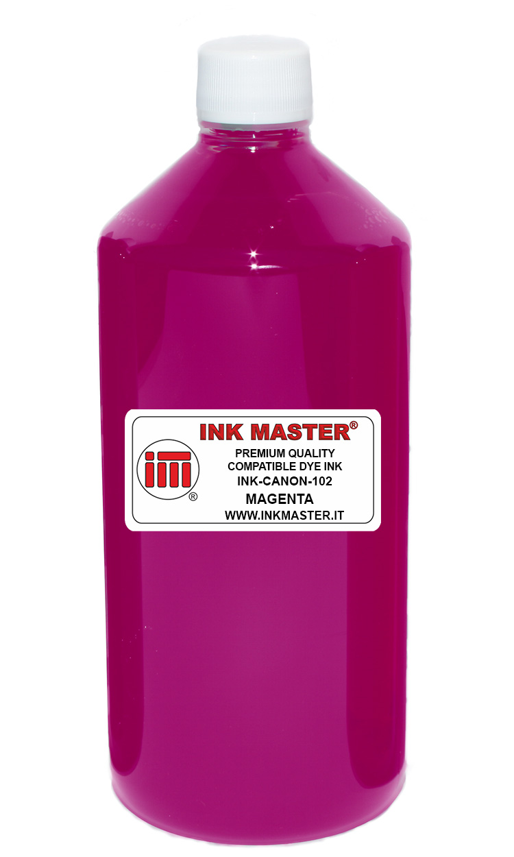 Bottiglia di inchiostro compatibile CANON dye MAGENTA per Canon IPF dye
