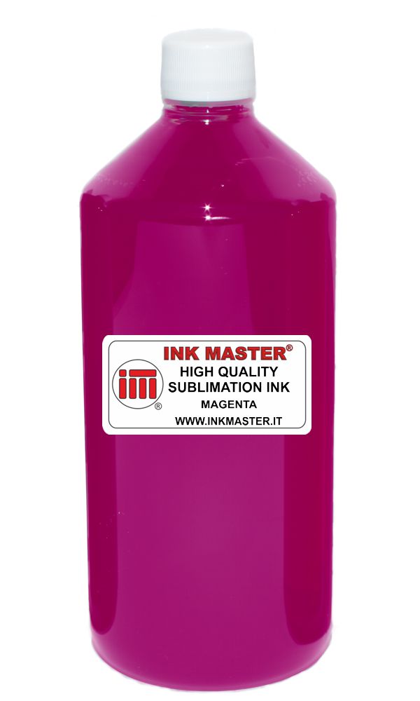 Bottiglia di inchiostro compatibile SUBLIMAZIONE sublimax MAGENTA per Epson, Roland, Mimaki, Mutoh