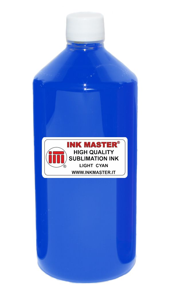 Bottiglia di inchiostro compatibile SUBLIMAZIONE sublimax LIGHT CYAN per Epson, Roland, Mimaki, Mutoh