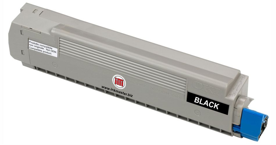 Toner compatibile OKI 44643004 BLACK  per OKI C801 C801n C801dn C821 C821n C821dn