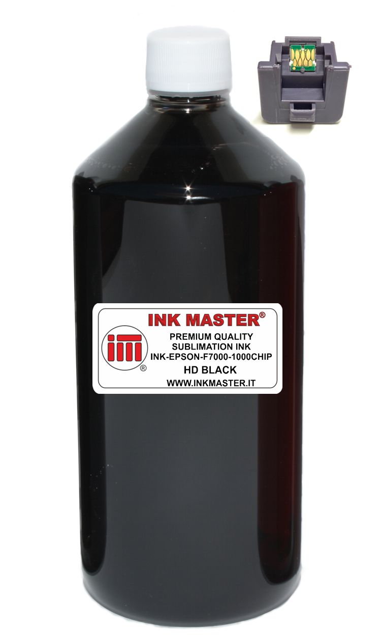 Bottiglia di inchiostro compatibile SUBLIMAZIONE T741X HD BLACK per Epson SureColor SC F6000 F6200 F7000 F7100 F7200 F9200 F9300