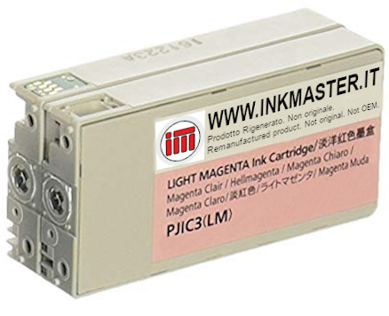 Cartuccia rigenerata EPSON PJIC3 LIGHT MAGENTA per Epson Discproducer PP-50 PP-100