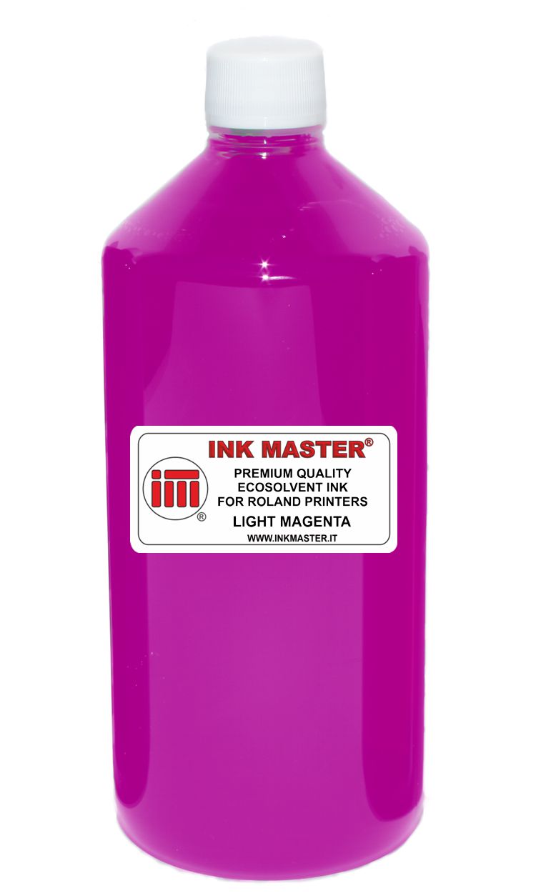 Bottiglia di inchiostro compatibile ROLAND ECO-SOL MAX 1 2 3 LIGHT MAGENTA per ROLAND PRINTERS WITH DX5 DX6 DX7 TFP PRINTHEADS 