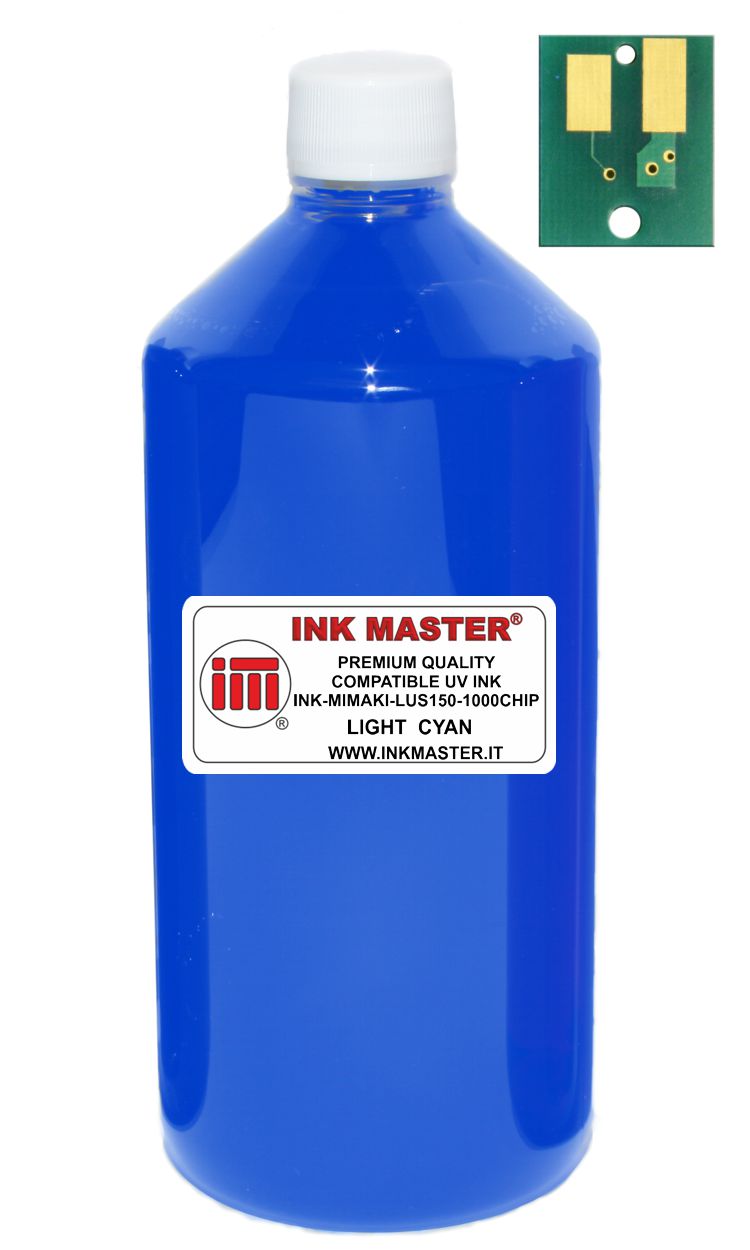 Bottiglia di inchiostro compatibile MIMAKI LUS-150 LUS15-LC-BA LIGHT CYAN per MIMAKI JFX200 JFX500 UJF-3042 UJF-6042 UJV500