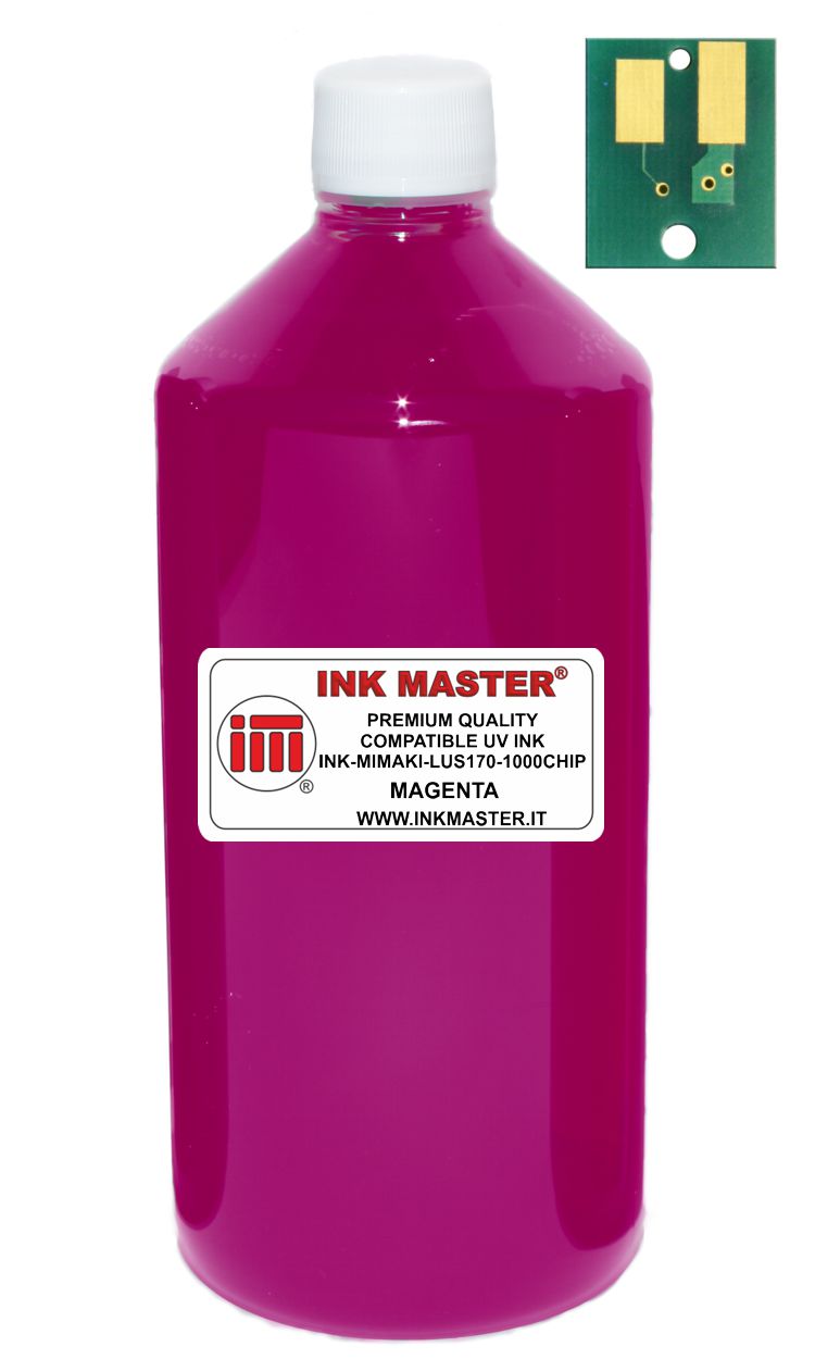 Bottiglia di inchiostro compatibile MIMAKI LUS-170 LUS17-M-BA MAGENTA per MIMAKI UCJV150 UCJV 150 UCJV300 UCJV 300