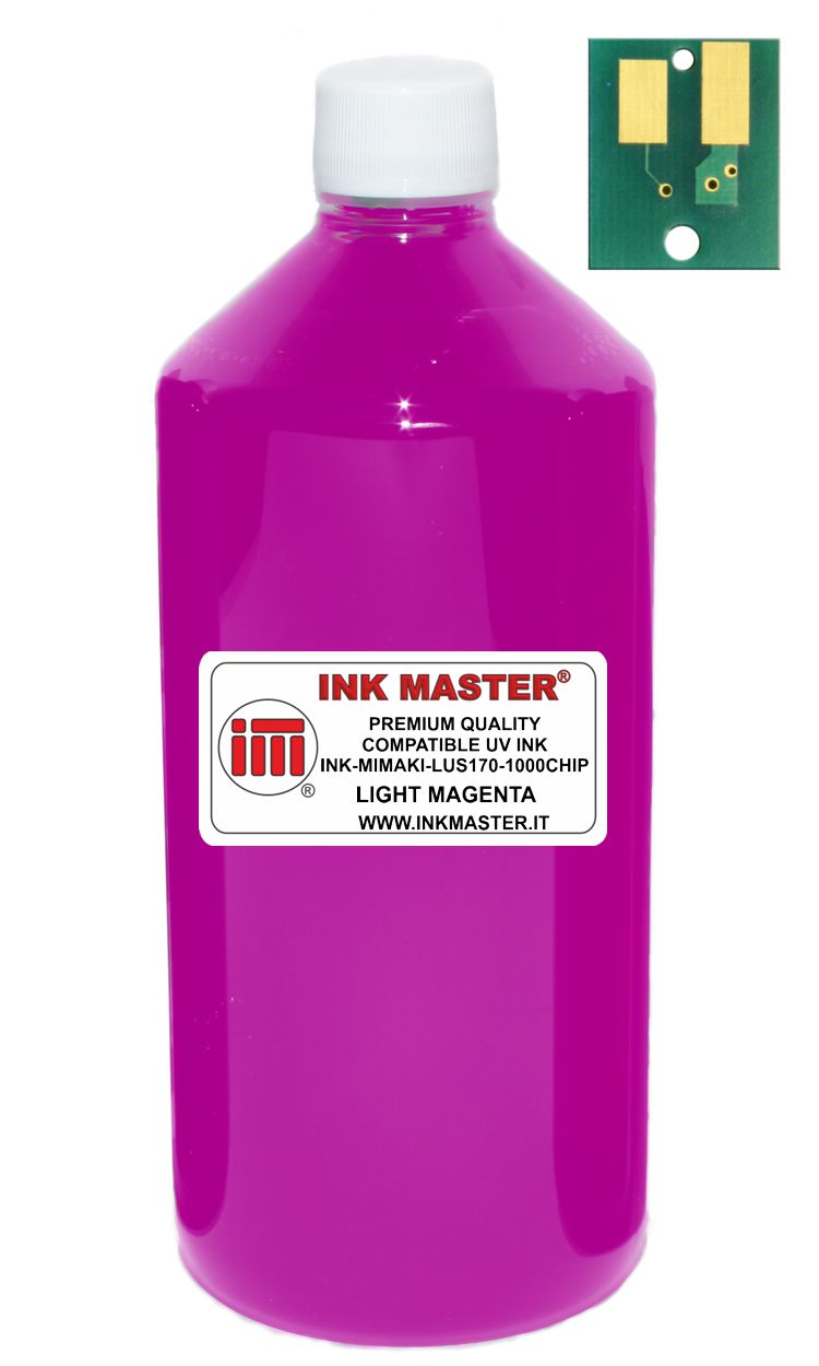 Bottiglia di inchiostro compatibile MIMAKI LUS-170 LUS17-LM-BA LIGHT MAGENTA per MIMAKI UCJV150 UCJV 150 UCJV300 UCJV 300