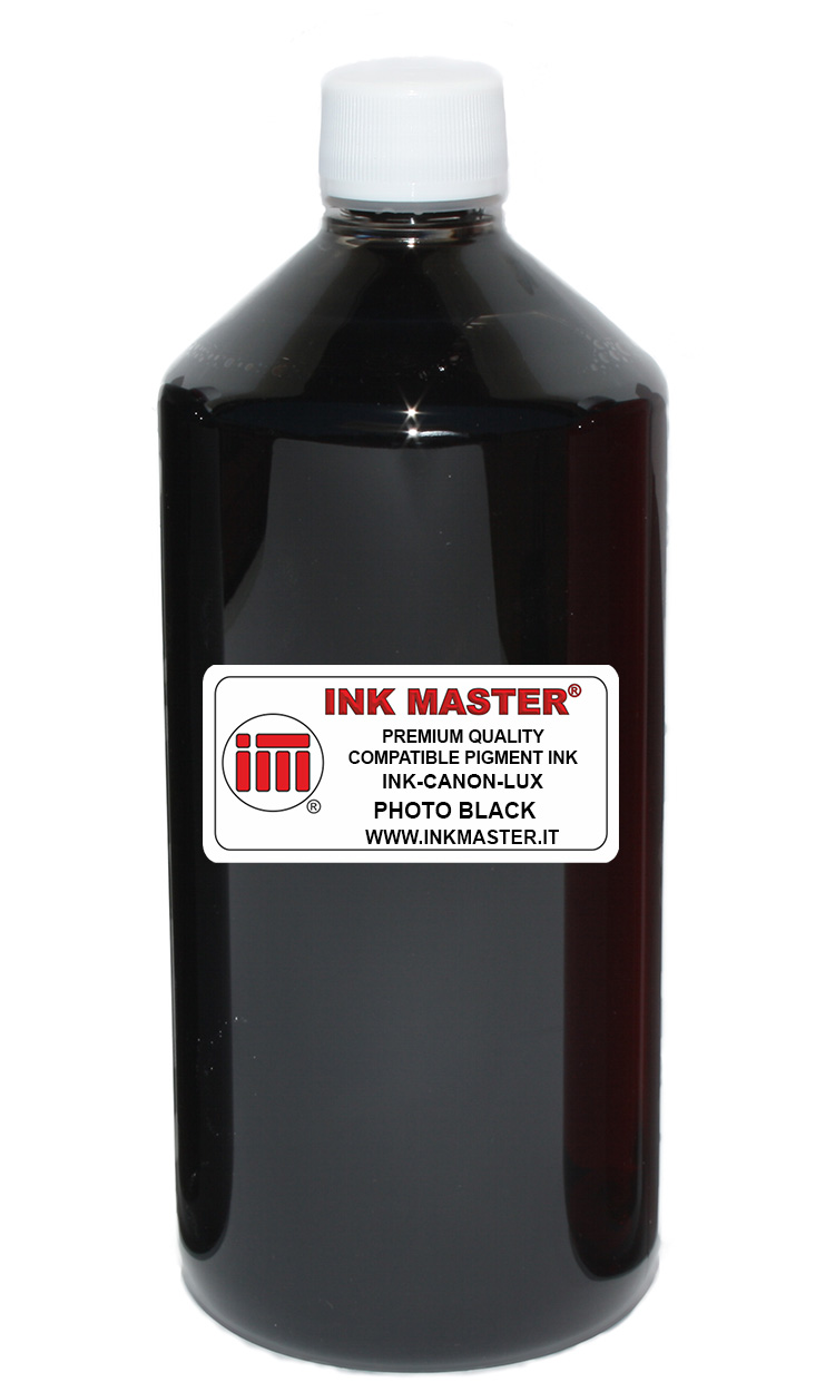 Bottiglia di inchiostro compatibile CANON  Lucia, Lucia EX PHOTO BLACK per Canon IPF a pigmenti